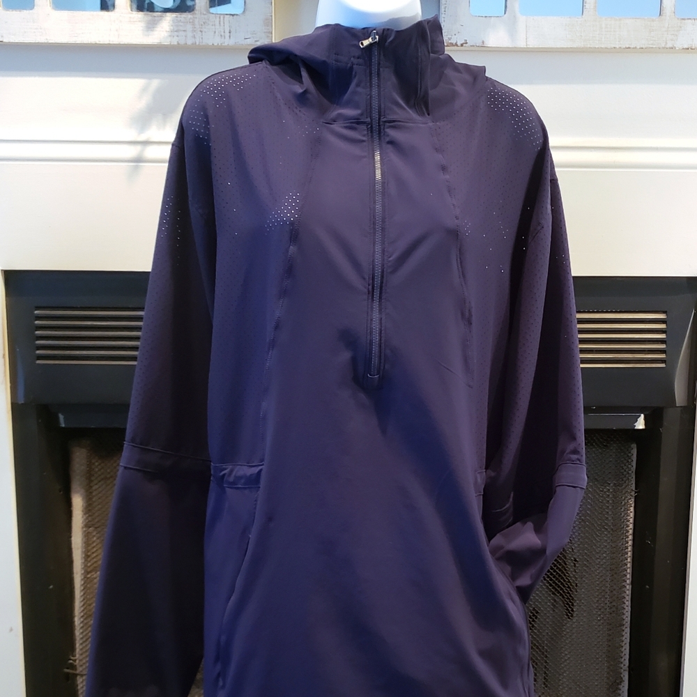 Under Armour Heatgear Pullover Hooded Squad Jacket Athletic Jacket